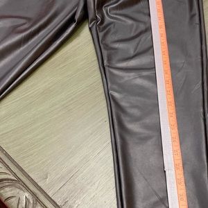 Faux Leather Pants